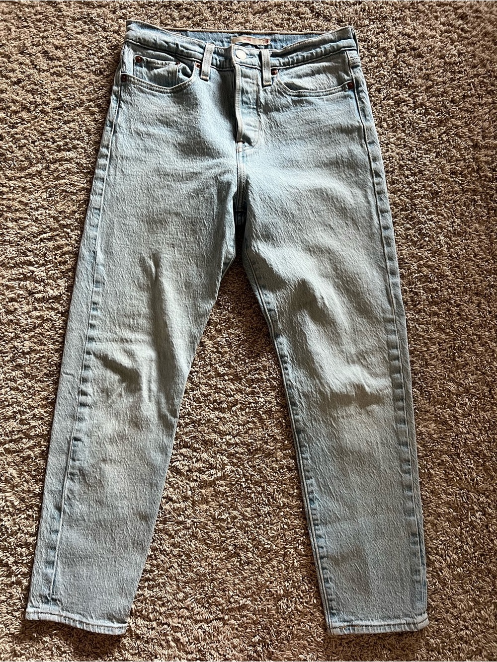Levi's Light Blue Straight Leg Women's Jeans